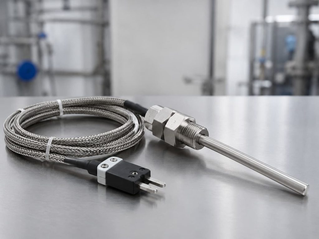 Como escolher o tipo de termopar sensor ideal para sua aplicação industrial
